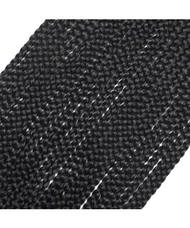 20 Inch Box Braid Crochet Hair for Black Women - 6 Packs Small Knotless Box Braids Extensions - Pre Looped Crochet Braids (1B) - Buy Online on GoSupps.com