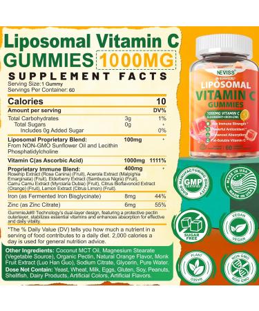 1Pack Magnesium Glycinate Gummies + 1Pack Liposomal Vitamin C 1000mg Gummies - Buy Online on GoSupps.com