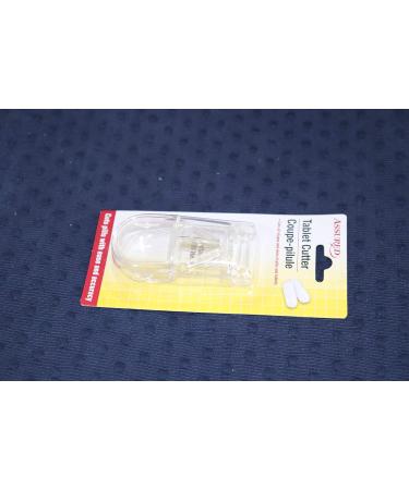 Assured Tablet Cutter - Clear | Precision Pill Splitter for Easy Dosing | Ship Worldwide - Buy Online on GoSupps.com