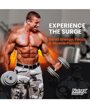 Nutrex Research Hemo-Rage Extreme Pre Workout Powder - High Stim Energy Focus & Endurance Boost | Blueberry Lemonade 30 Servings - Buy Online on GoSupps.com