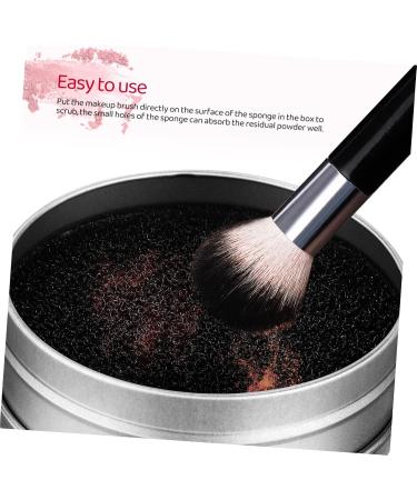 minkissy 15 Sets Makeup Brush Cleaning Box Make-up Brush Cleaner Color Removal Sponge Makeup Eyeshadow Makeup Brush Cleaning Sponge Cleaning Sponges Dry Make up Washer Polyurethane Sponge - Buy Online on GoSupps.com