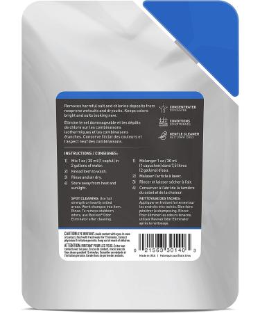 GEAR AID Wetsuit Shampoo and BCD Cleaner - Removes Salt and Residue | Deluxe Kit for Neoprene and Scuba Gear - Buy Online on GoSupps.com