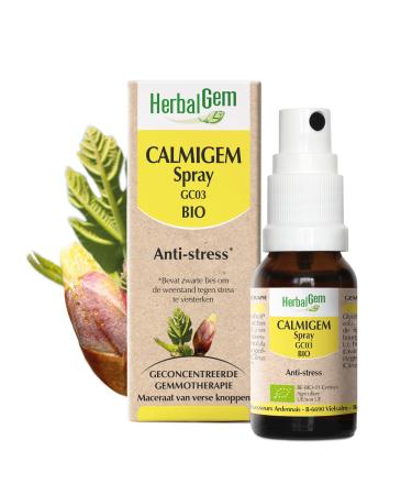 HerbalGem | Calmigem | Helps fight stress | Gemmotherapy complex | 15ML