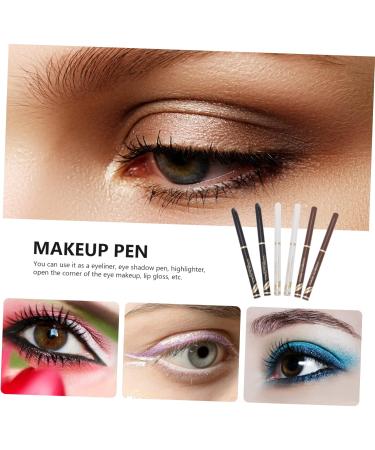 Didiseaon 6pcs Beard Filler Pen Eyebrow Pen Liquid Eyeliner Beard Pens To Rotate Eyebrow Powder - Buy Online on GoSupps.com