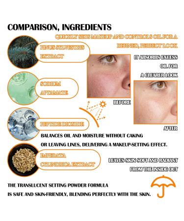 Sunscreen Setting Powder SPF 50+ PA++++ | Oil Control Waterproof Mineral Powder | Lightweight Matte Finish | Includes Sunscreen Brush - Buy Online on GoSupps.com