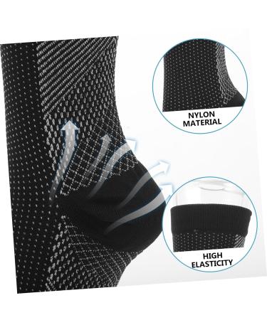 Kisangel 4 Pairs Ankle Socks - Unisex Pressure Sock & Foot Protector for Sports | Plantar Support & Comfort - Buy Online on GoSupps.com
