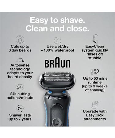 Buy Braun Series 5 5049cs Electric Shaver - Rechargeable Cordless Wet & Dry with Charging Stand & Beard Trimmer - International Shipping Available - Buy Online on GoSupps.com