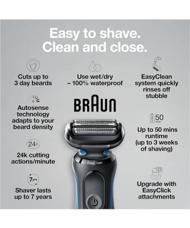 BRAUN Series 3 3040 Wet and Dry Shaver Electric Men's Razor Razors Shavers & Series 5 5018s Electric Razor for Men with Precision Trimmer Wet & Dry Rechargeable Shaver+Braun Series 5 - Buy Online on GoSupps.com