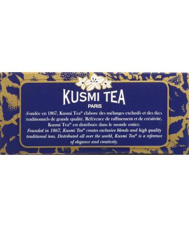 Kusmi Tea - Anastasia - Th noir la bergamote et au citron aromatis fleur d'oranger - 20 sachets mousseline - 44 g - Buy Online on GoSupps.com