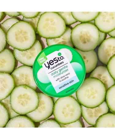 Yes To Daily Calming Moisturizer, Cucumber - 1.7 fl oz (Pack of 1) | For Sensitive Skin - Buy Online on GoSupps.com
