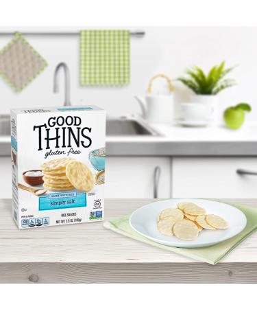 Good Thins Gluten Free Rice & Corn Crackers Variety Pack - 4 Boxes - Buy Online on GoSupps.com