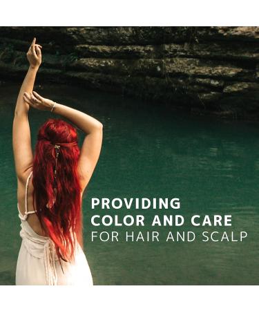 Orientana Organic Henna Hair Color - Mahogany Red | 100% Vegan & Natural Plant-Based Powder | 100g for Lustrous Long Hair - Buy Online on GoSupps.com