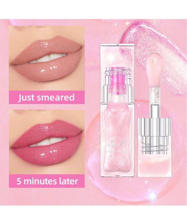 Shimmery Temperature Changing Lip Oil | Hydrating Plumping Lip Glow | Luxurious Non-Sticky Shine - Buy Online on GoSupps.com