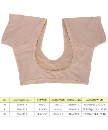 Women's Underarm Sweat Vest Perfect Fit Women's Breathable Mesh Skin Color Quick Dry for Sports Yoga Gym (XL) - Buy Online on GoSupps.com