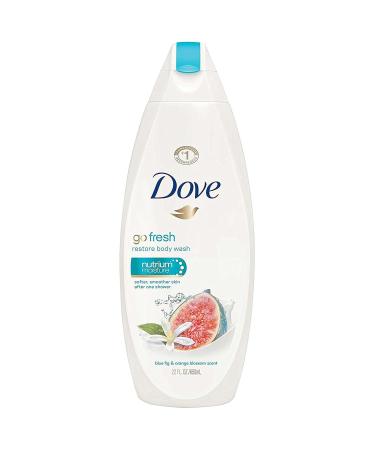 Dove Go Fresh Restore Body Wash - Blue Fig & Orange Blossom Scent - 22 FL OZ (650 mL) - Pack of 3 - Buy Online on GoSupps.com
