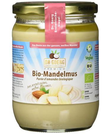 Dr. Goerg Premium Organic Almond Butter 500 g 500 g (1 pack)