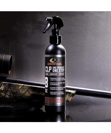 Mossy Oak Gun Oil CLP 8oz - All-in-One Cleaner, Lubricant & Protectant - Buy Online on GoSupps.com