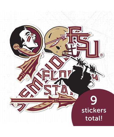 Florida State University Seminoles Vinyl Sticker - Laptop Water Bottle Car Decal - FSU Scrapbook Decal T2 - Buy Online on GoSupps.com