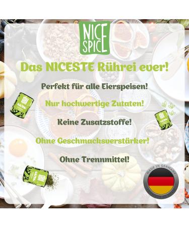 NICE SPICE 5 Boxes (5 x 40g) Spice Mix for Scrambled Eggs Omelettes Eggs Benedict Gift for Home Cooks Spice Reserve for Cooking - Buy Online on GoSupps.com