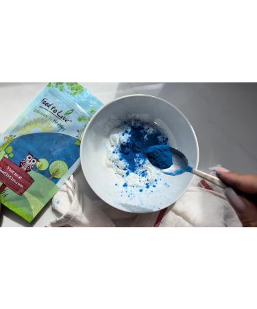 Food to Live Blue Spirulina Powder 4 Ounces Pure Raw Blue-Green Algae Extract Kosher Vegan Non-Irradiated Rich in Phycocyanin Great for Juices Smoothies Shakes Drinks and Food Coloring 4 Ounce (Pack of 1) - Buy Online on GoSupps.com