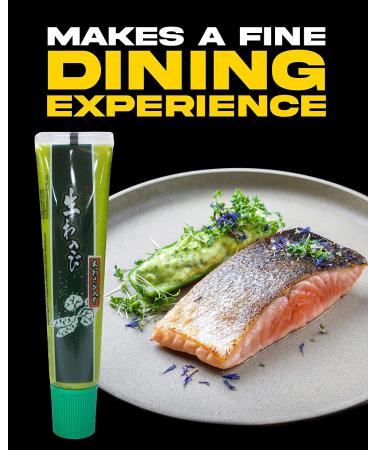 Wasabi-O Premium Wasabi Paste in Tube 1.52oz - Authentic Japanese Flavor - Pack of 1 - Buy Online on GoSupps.com