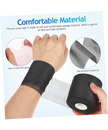 ULTECHNOVO Sports Wraps - 4 Rolls Skin Membrane Pre Wrap Tape for Athletes | Shockproof Underwrap for Training & Outdoor Use - Buy Online on GoSupps.com