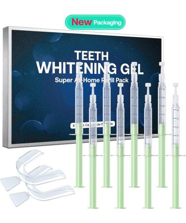 Teeth Whitening Gel Refill (8 Packs) | 35% Carbamide Peroxide | Professional Teeth Bleaching for Fast Results | IMOSTY Whitening Gel 8 x 3ml  - Buy Online on GoSupps.com