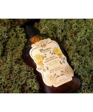 Shampooing Herbal avec ginseng ginseng gingembre et licorice anti-chute soin du cuir chevelu et r parateur de cheveux pour homme et femme extraits naturels 300 ml - Buy Online on GoSupps.com