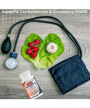 Blood Pressure 911 Premium Supplement - BP Support Pills. 60 Capsules 1 Count (Pack of 1) - Buy Online on GoSupps.com