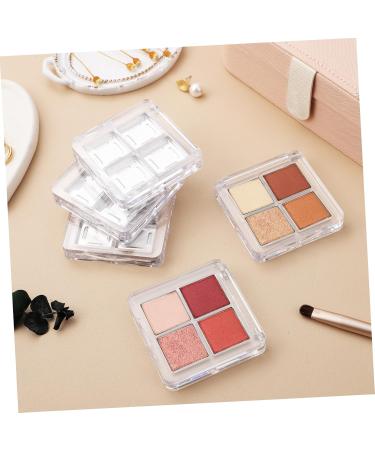FOMIYES 6 Pcs Empty Eye Shadow Pallet Eyeshadow Palette Makeup Palette Plastic Transparent - Buy Online on GoSupps.com