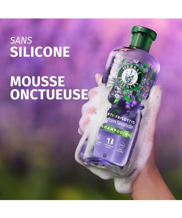 Herbal Essences Anti-Frizz Shampoo Lavender Scent 250ml Cleanses Nourishes & Smoothes Frizzy Hair Naturally Derived Ingredients Silicone Free Vegan & Cruelty Free - Buy Online on GoSupps.com