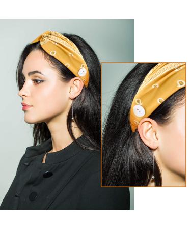 Willbond 12-Piece Boho Paisley Button Headbands - Wide Bandana Head Wrap for Women & Girls - Buy Online on GoSupps.com
