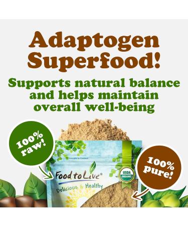 Food to Live Organic Triphala Powder 1 Pound Blend from Fruits Amalaki Haritaki and Bibhitaki Non-GMO Perfect for Tea and Smoothies Vegan Kosher Bulk 16 Ounce (Pack of 1) - Buy Online on GoSupps.com