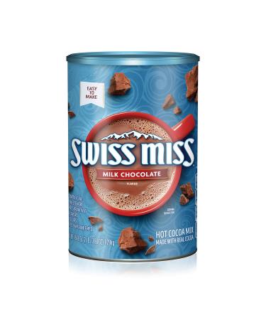 Swiss Miss Cocoa Milk Chocolate Canister, 45.68 Ounce (Pack of 6)