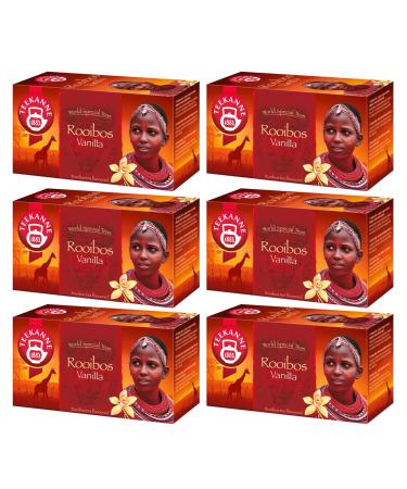 DEKOND TEEKANNE Rooibos Vanilla Tea - New Edition (6 x 35g)