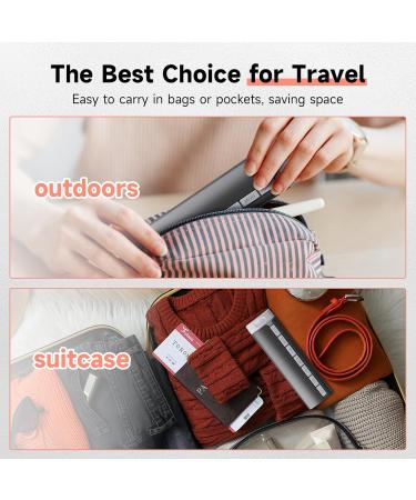 Betife 7-Day Pill Organizer | Premium Aluminum Daily Pill Box for Vitamins & Medications - Travel-Friendly & Stylish (Black - Buy Online on GoSupps.com