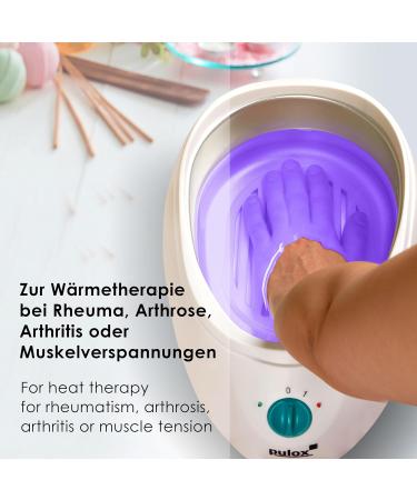Pulox Lavender Paraffin Wax 450g - Nourishing Wax for Paraffin Baths & Warmers | International Shipping - Buy Online on GoSupps.com