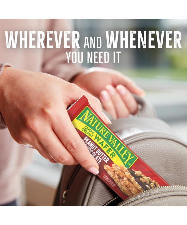 Nature Valley Lot de 10 barres gaufr es au beurre d'arachide et au chocolat 370 ml - Buy Online on GoSupps.com