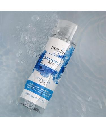 Creightons Salicylic Acid Exfoliating Tonic (200ml) - 1% Salicylic Acid & Niacinamide for Clearer Skin | Dermatologically Tested - Buy Online on GoSupps.com
