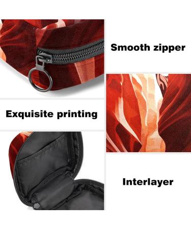 Period Bag - Sanitary Napkin Storage & Tampon Holder for Purses | Classic Design | 4.7x6.6x6.6 in | Shop Internationally - Buy Online on GoSupps.com