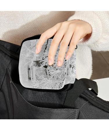 GIAPB Period Bag Sanitary Napkin Storage Bag Pad Holder for Period Makeup Pouch Winter Snow White Tree Color4073 - Buy Online on GoSupps.com