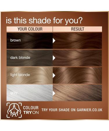 Garnier 6.0 Mochaccino Brown Permanent Hair Color - Ammonia-Free Long-Lasting Dye for Radiant Color 220ml | Shop Internationally - Buy Online on GoSupps.com
