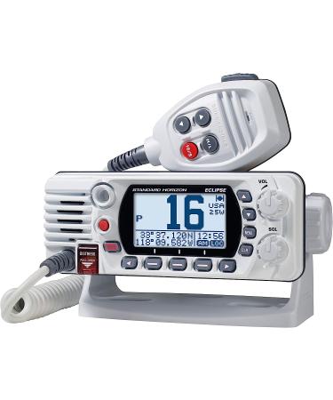 Standard Horizon GX1400 Eclipse VHF Radio - White | Fixed Mount | High Performance - Buy Online on GoSupps.com