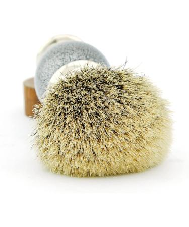 5Pc Men's Shaving Kit - Silver Tip Badger Brush Razor Soap & Bowl | Perfect Gift for Men - Buy Online on GoSupps.com