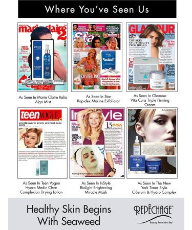 Buy Repechage Hydra 4 Cleanser - Gentle Daily Cleanser with Seaweed Extracts for Sensitive Skin | Hydrates Exfoliates & Removes Waterproof Makeup - 6 oz - Buy Online on GoSupps.com