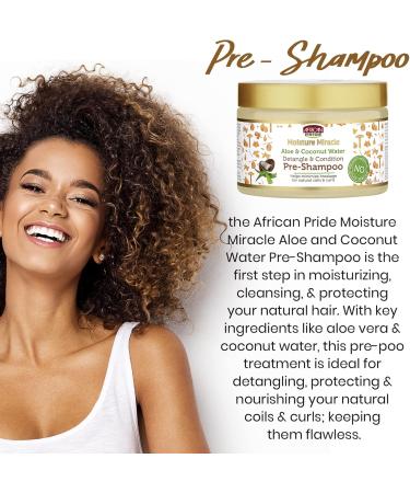 African Pride Moisture Miracle Aloe&Coconut Pre-Shampoo (3PCs) - Buy Online on GoSupps.com