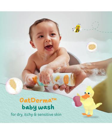 Childs Farm OatDerma Baby Wash 500ml - Fragrance-Free & Gentle for Newborns with Dry, Sensitive, Eczema-prone Skin - Buy Online on GoSupps.com