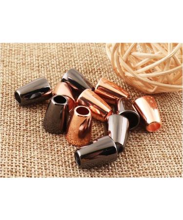 Hole Cord Lock Stopper spring buckle Cord Locks 18 Pcs Craft Metal End Tips Cord Locks Cord End Buckle Cap Rope Buckle Connector Buckle Replacement(Rose Gold) 5mm*8mm*13mm Rose Gold - Buy Online on GoSupps.com