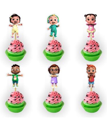 Seyal C melon Cupcake Topper