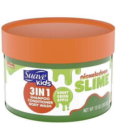 Suave Kids 3-in-1 Gooey Green Apple Shampoo, Conditioner, Body Wash 10 oz - Tear-Free - Buy Online on GoSupps.com